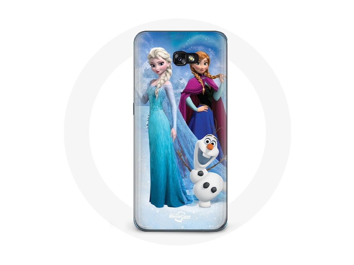 Capa para Samsung Galaxy A5 2016 Congelada Elsa Anna Olaf