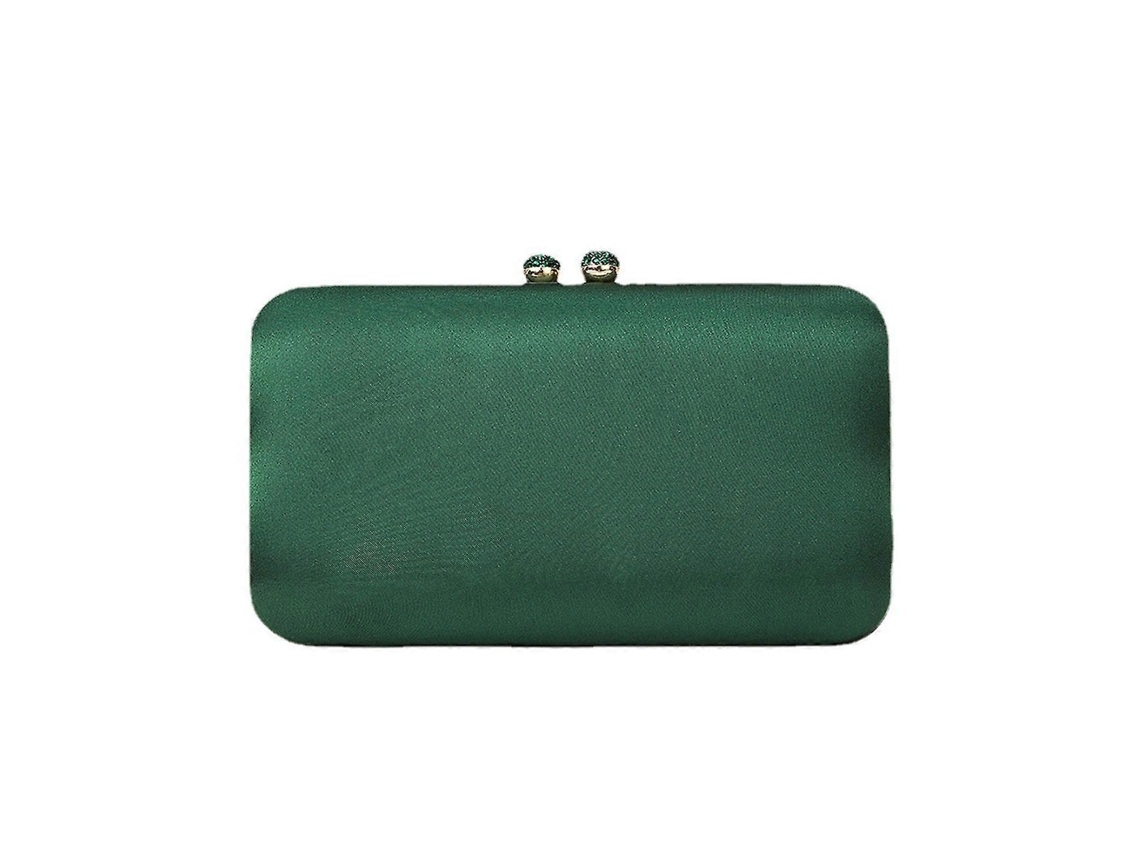 Bolsa De Noite Vintage De Imitação De Seda Cheongsam Bolsa Transversal Bolsa Mensageiro Verde Lalamoli