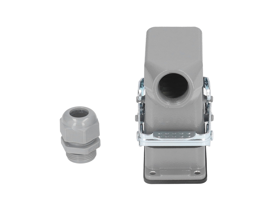 Conector Retangular Resistente À Água De Liga De Alumínio Fundido 16a 500v