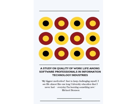 Livro A Study On Quality Of Work Life Among Software Professionals In Information Technology Industries De T, Ramya Et Al. (inglês)