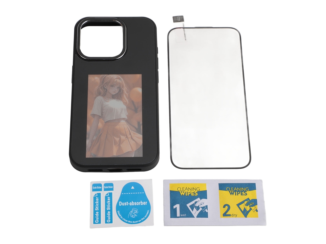 Capa de Celular LAXISCREED com Tela E ink Nfc Inteligente