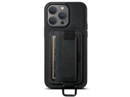 Capa Handyfit para iPhone 13 pro max VEANXIN Pele Vintage Preto