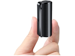 Gravador de Voz Digital de 16 Gb Mini Gravador Magnético Ativado Por Voz Adequado para Reuniões Entrevistas Aulas Palestras Preto