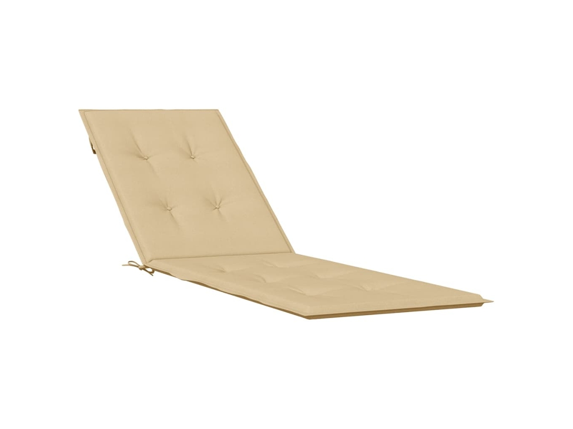 Deck Chair Cushion, Deck Chair Cushions Vidaxl Bege Tecido (n/a)
