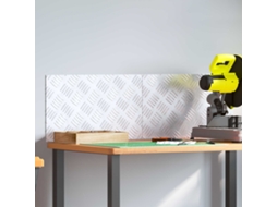 Vidaxl Degrau 2 Unid. 50 X 30 Cm Prateado Alumínio Retangular