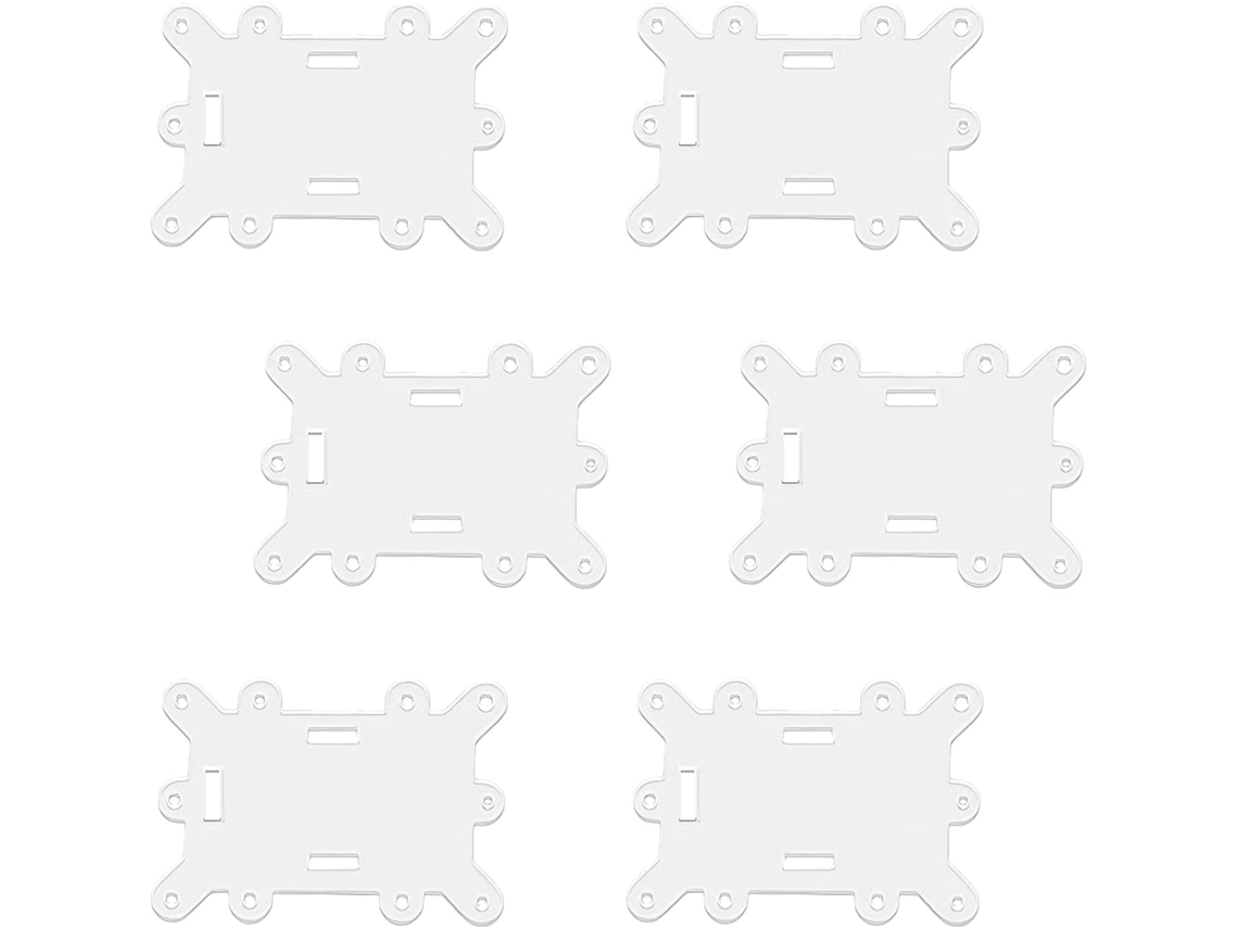Clips Multiuso Crachás De Identificação, Em Acrílico Transparente Resistente À Água, Uso Em Hospitais, Escolas
