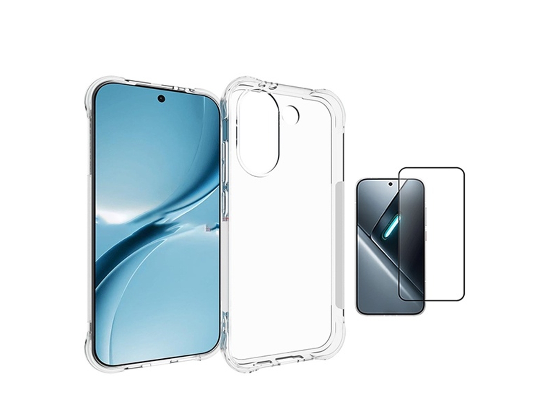 Kit Capa Superprotect Anti-shock Vidro Temperado Phonecare Para Xiaomi Poco X8 Pro - Transparente