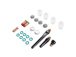 Kit De Acessórios Laxiscreed Com 25 Peças Para Soldadura Tig E Componentes Essenciais