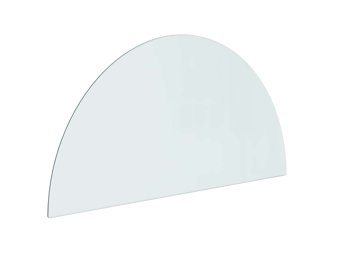 Maison Exclusive - Placa De Vidro Para Lareira Transparente 1000 X 500 Mm Vidro