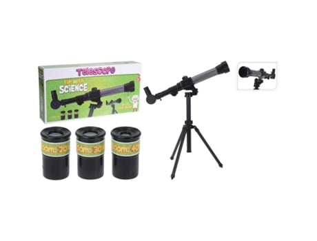 Telescopio Infantil Tripode 20x 30x 40x Playsports