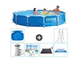 Intex Piscina Com Estrutura Redonda - 366x76 Cm - 7-peças S21030
