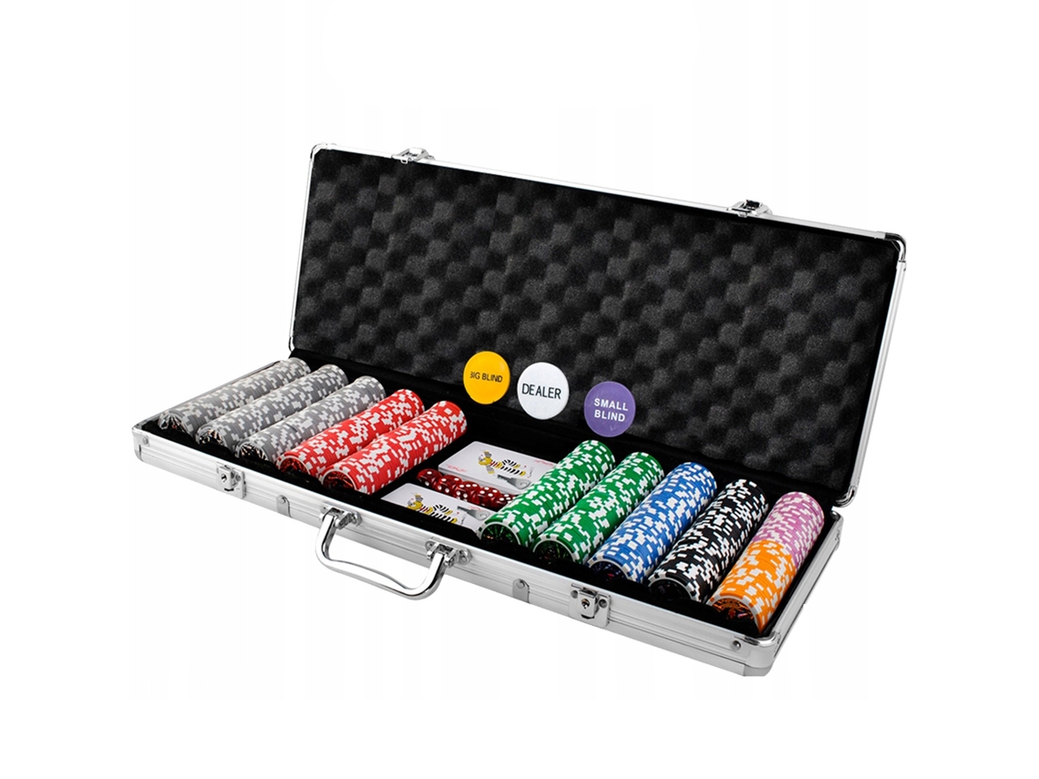 Conjunto de Póquer 500 Fichas NORTHIX