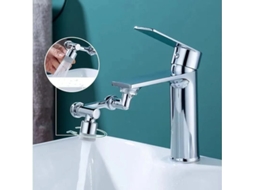 Aerador De Descarga Universal Com Dupla Função, Extensor De Torneira Ajustável, Filtro De Spray Aerador, Acessório Com Ferramenta Aquaforge