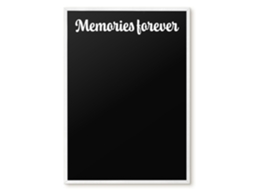 Magnetic Glass Board Memories Forever For The Hall Espelharte (50x70 Cm)