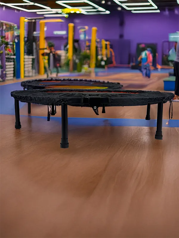 Mini Trampolim Dobrável About Fit (75cm, Estrutura Em Aço, Treino Fitness)