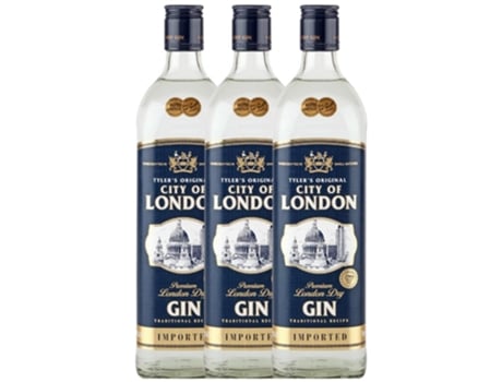 Gin CITY OF LONDON City Of London Dry Gin (0.7 L - 3 unidades)