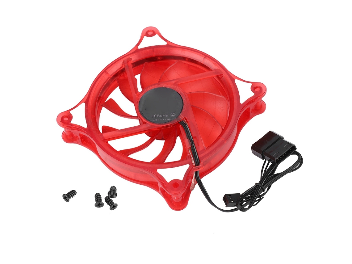 Cooler LAXISCREED Fan l17 Vermelho 120mm Led