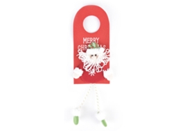 Pingente de Decoração de Natal Porta Não Tecido Pendurada para Idosos AURUM