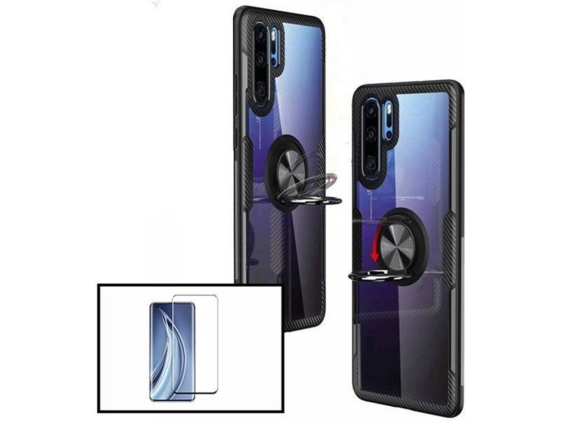 Kit Capa e Película de Vidro Temperado Xiaomi Mi 9 Clear Armor Transparente e Preto