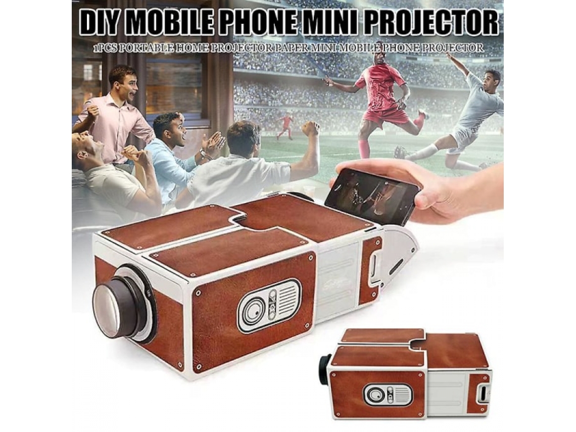 Projetor Para Smartphone E Celular Portátil Brilvibera