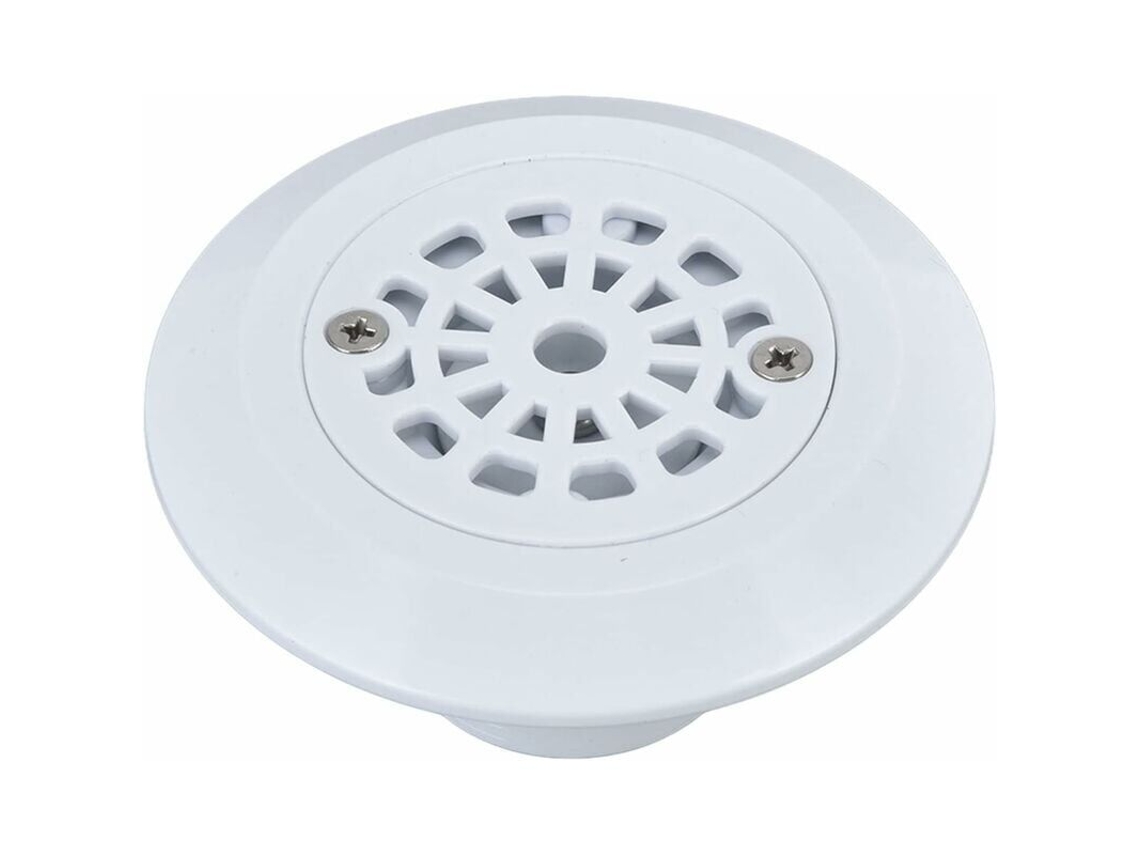 Dreno de Entrada para Piscina, Plástico Branco AQUAFORGE