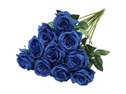 Rosa Artificial De Seda Realista Tallo Único Para Ramo De Boda Y Arreglos Florales