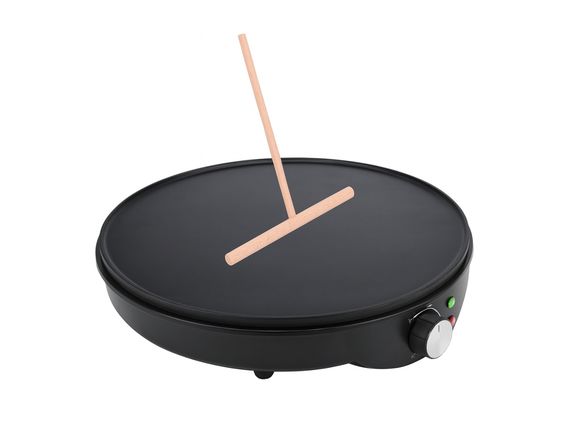 Máquina De Crepes 1000w Pritech Pbp 835 Preto