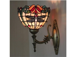 Arandela Tiffany, Arandela Vintage, Arandela Estilo Tiffany, Luminárias De Leitura Elegantes, Iluminação Antiga