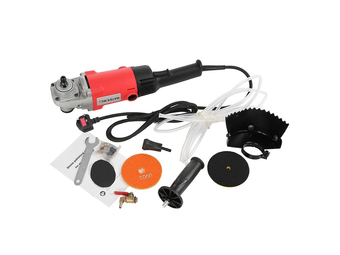 Polidora De Pedra Elétrica Úmida De 1400 W Com Velocidade Variável, Esmerilhadeira Manual E Moinho De Água. PENGDSJE