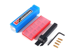 Laxiscreed Ferramentas De Ranhura E Torneamento Para Corte De 2mm Com Inserts Mgmn200
