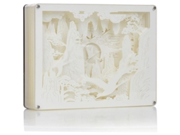 Luz noturna 3D Nova Line com controle remoto, design modular | S/MARCA