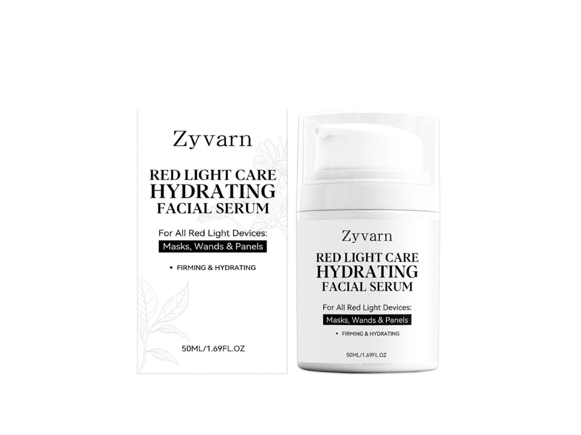 Sérum Ativador De Terapia Com Luz Vermelha Para O Rosto, Hidratante E Firmador Para Dispositivos De Luz Vermelha Led, Sérum Antienvelhecimento De