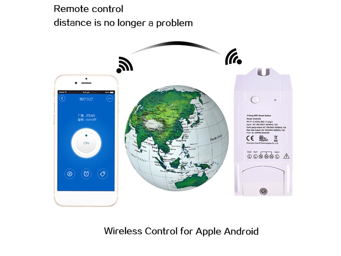 Interruptor Wifi Inteligente LAXISCREED