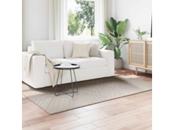 Vidaxl Tapete Para Uso Interno E Externo Palmeras Creme 230 X 160 Cm