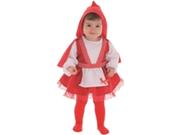Fato de Bebé DISFRAZZES Capuchinho Vermelho (Tam: 6 a 12 meses)