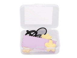 2026 clip para Fones de Ouvido com Pingente Flexível Floral Cute Protetor Portátil para Fones de Ouvido Bte Monaural para Crianças