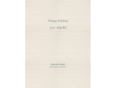 Livro Virtue Politics de Mencius (Inglês)