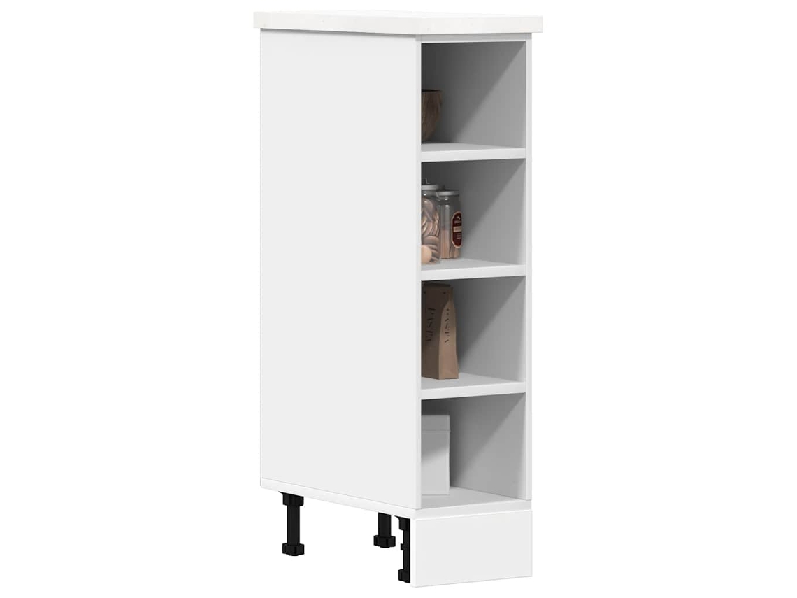 Vidaxl Armário Inferior “riga” Branco 20x44,5x81,5cm