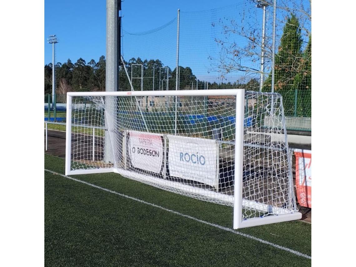 Juego Porterias Aluminio, Futbol 7,120x100 Mm, Trasladables. Softee (2 Unidades)