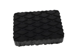 Adaptador de suporte para conector Preta Drunk 160x120x30 mm com almofada antiderrapante