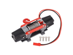 Guindaste de Motor Duplo Elétrico Cnc para Carro Rc 1/10 1/8 Modelo de Força | S/MARCA