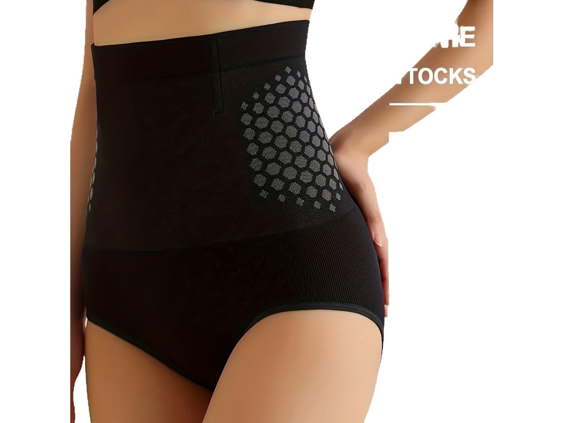 Cueca Modeladora 4 em 1 Preto M PANOONA