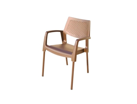 Sillon Apilable Ratan 8325al/r8 Wengue Garden Life