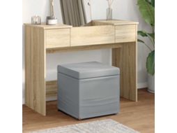 Vidaxl Banqueta Cinzento-claro 41 X 41 X 40 Cm