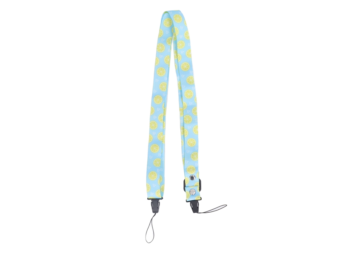 1.2m Camera Shoulder Strap Length Adjustable Multifunctional Stylish Printed Camera Belt For Instant Camera Mini12 11 8 Lemon Pattern LAXISCREED