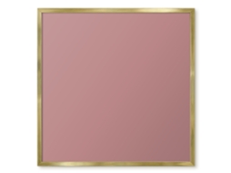 Magnetic Wall Board Warm Light Brown For The Office Espelharte (50x50 Cm)