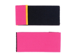 Tiras de tornozelo aderentes para ginástica, 2 unidades, rosa-avermelhado.