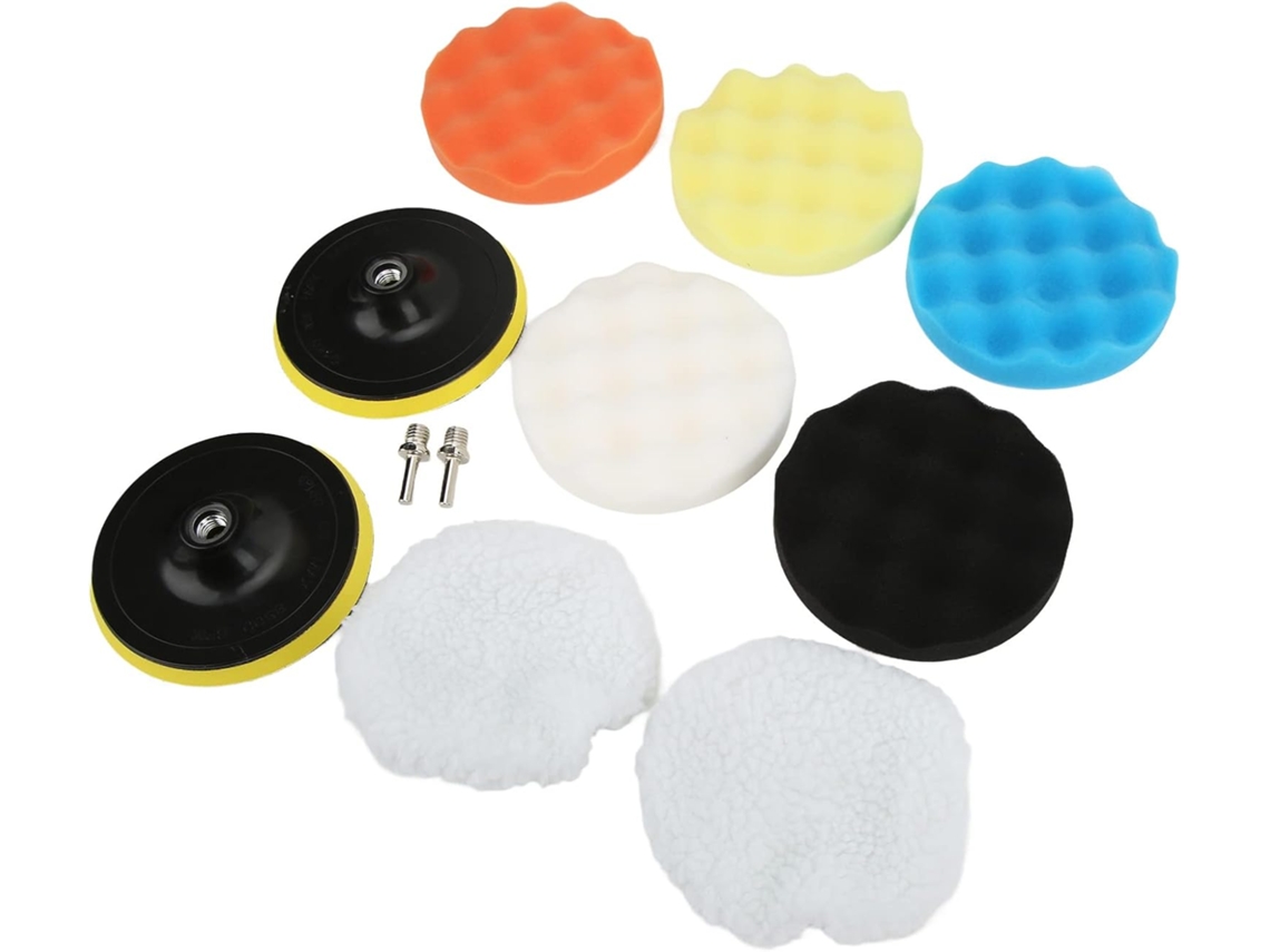Conjunto De Boina E Esponja Para Polimento Eficaz, Polidoras