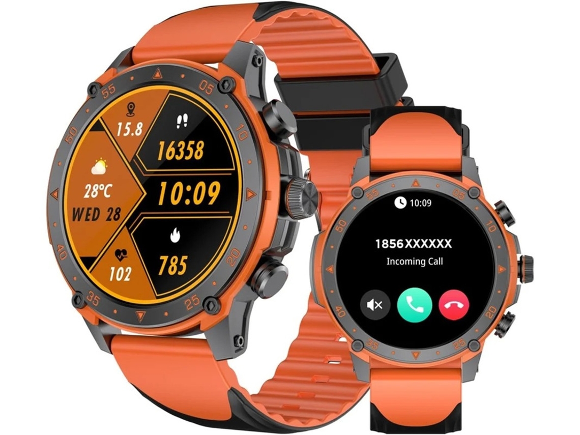 Relógio Fitness Prova com Tecido Amoled 1.43 com Função Sono, Frequência Cardíaca, Spo2, Monitoramento de Sono para Homens e Bestvite