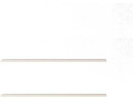 Prateleira  Yolande Branco (Aglomerado Melamina - 80x18x1.8 cm)